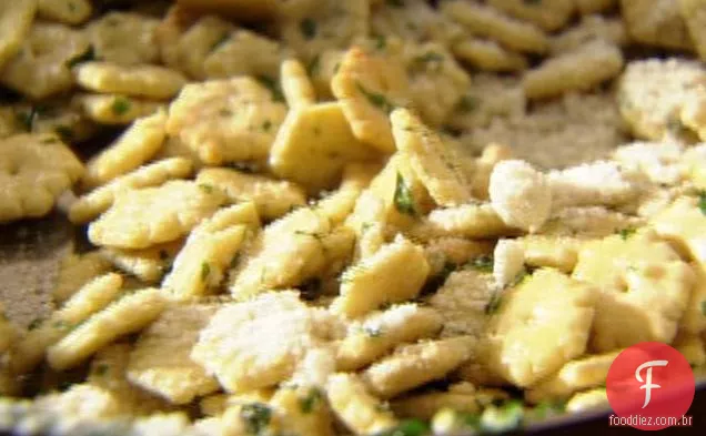 Biscoitos De Ostra Parmesão