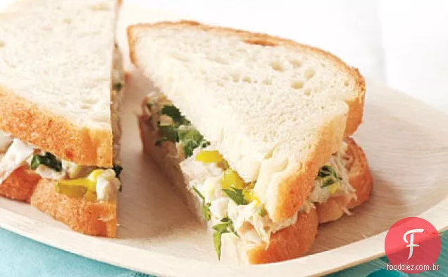 Sanduíches De Salada De Atum Em Conserva