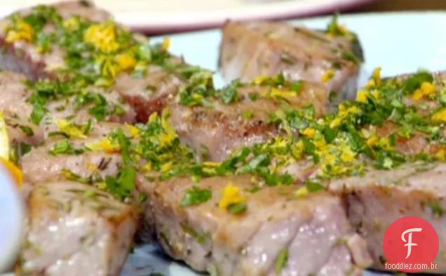 Atum com Citrus Gremolata