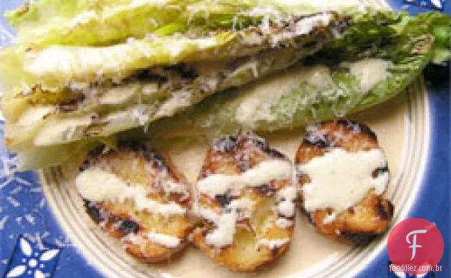 Jantar Hoje À Noite: Salada Caesar Grelhada