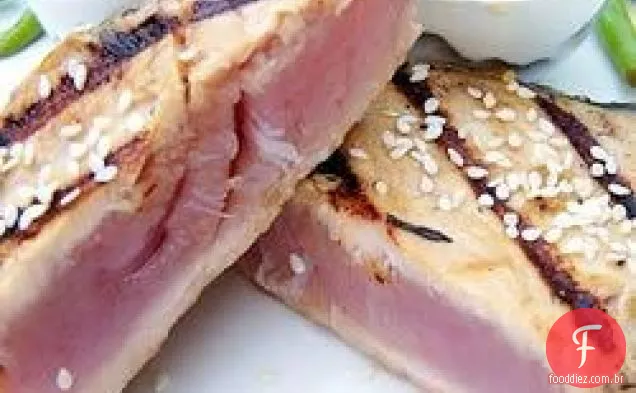 Atum Grelhado Com Sésamo
