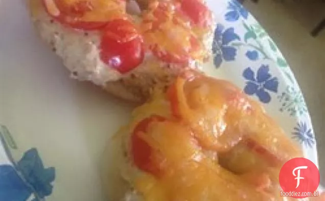 Derretimento Rápido Do Atum Do Bagel