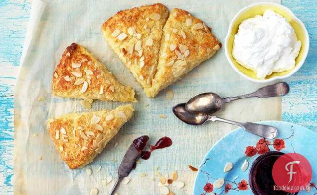Scones De Amêndoa Laranja