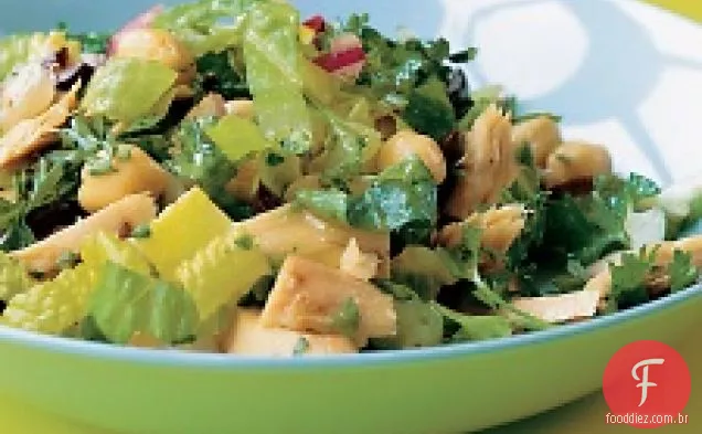 Salada Picada Com Atum