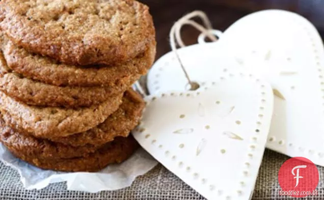 Biscoitos Quebradiços De Amendoim Salgados