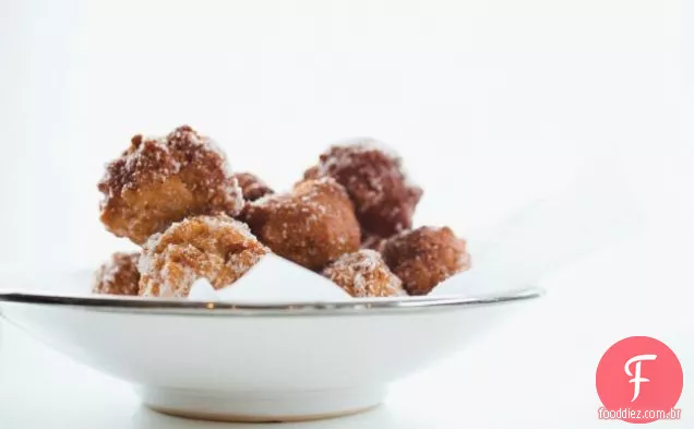 Buracos De Rosquinha De Manteiga Marrom
