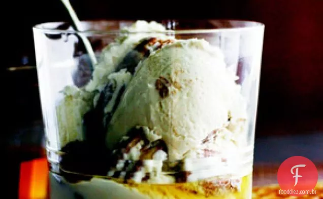Bourbon Butter Pecan Gelato