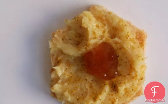 Canapés Com Manteiga De Chutney