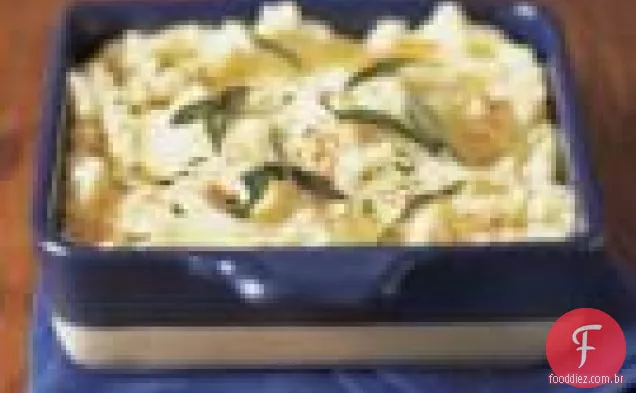 Purê De Batatas Com Manteiga Marrom