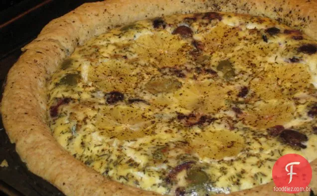 Pimenta Limão E Quiche De Azeitona
