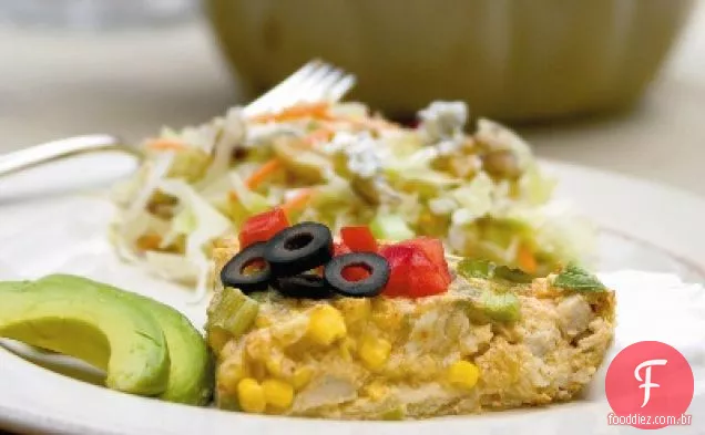 Tortilla Frango E Quiche De Milho