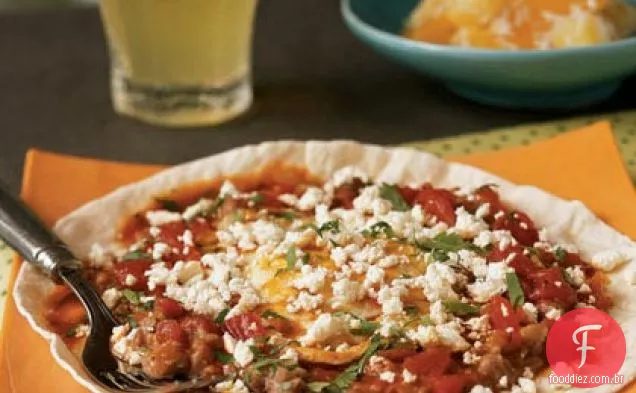 Huevos Rancheros com Queso Fresco