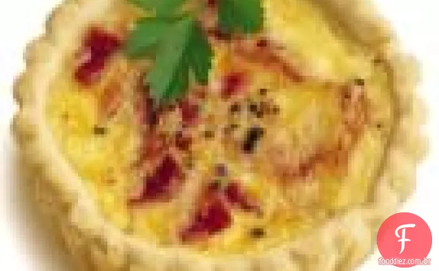 Miniature Quiche Lorraines