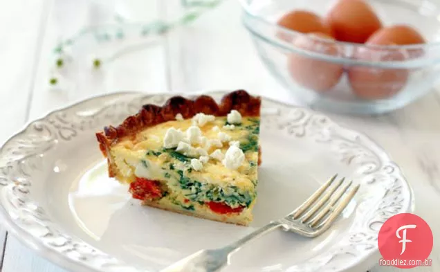 Quiche Mediterrâneo