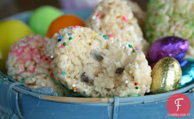 Massa De Biscoito Recheada Arroz Ovos Krispie