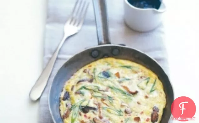 Omelete De Cogumelos Asiáticos