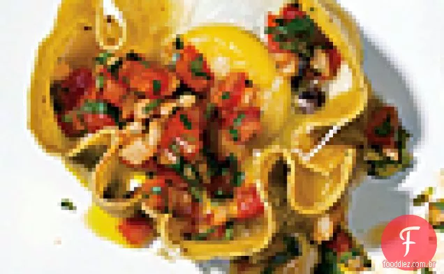 Huevos Rancheros em Tortilla Cups