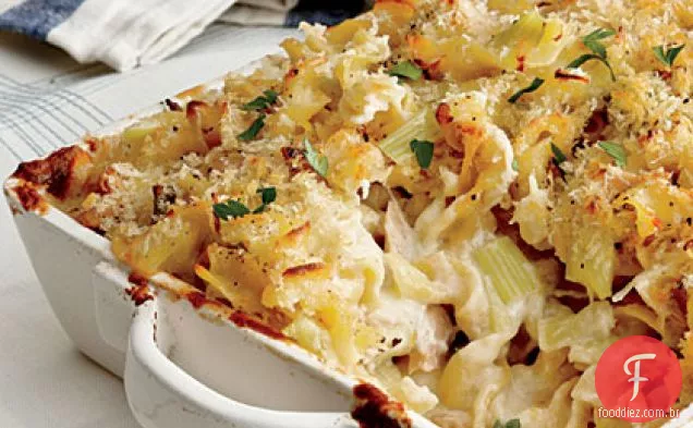 Caçarola De Macarrão De Atum Com Limão