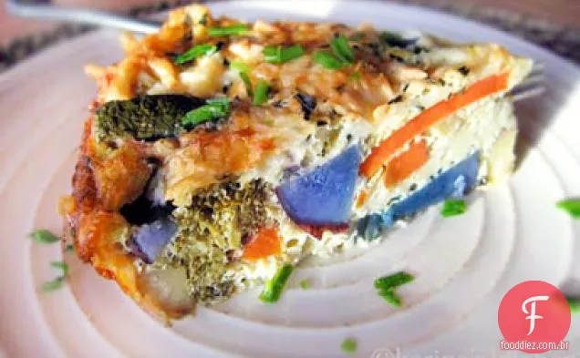 Batata Roxa E Quiche De Cenoura