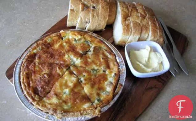 Quiche De Espargos De Cogumelo Suíço