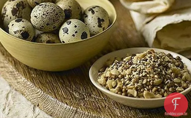 Ovos De Codorna Com Dukkah