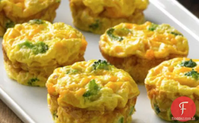 Crustless Veggie Mini Quiches