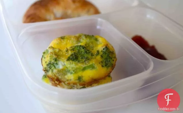 Quiche Crustless Em Um Copo Muffin Tin Receita