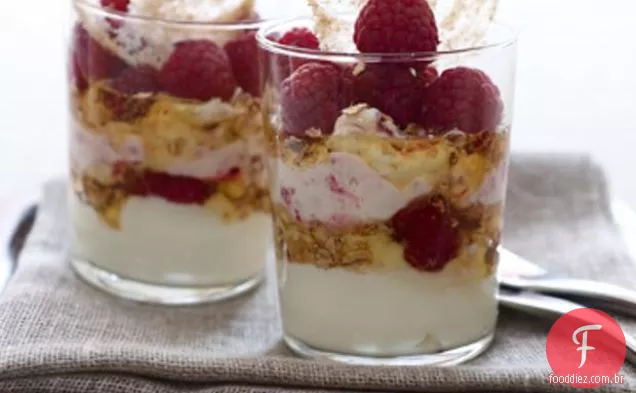 Cranachan, Pequenos Potes De Prazer De Framboesa