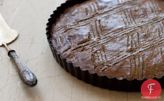 Bolo De Trigo Mourisco Bretão Com Flor De Sel