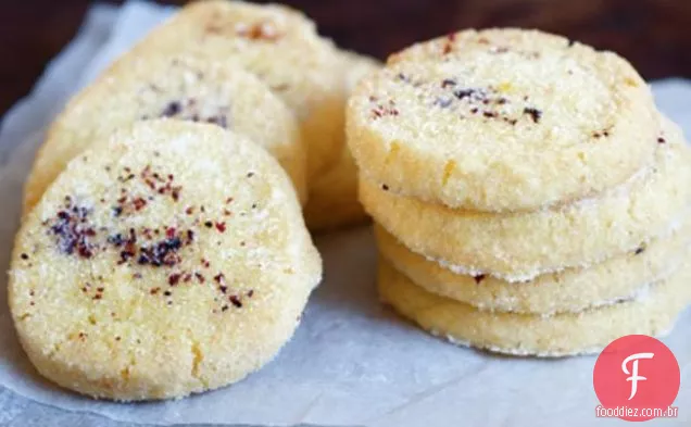 Shortbread De Laranja, Polenta E Sumac Selvagem