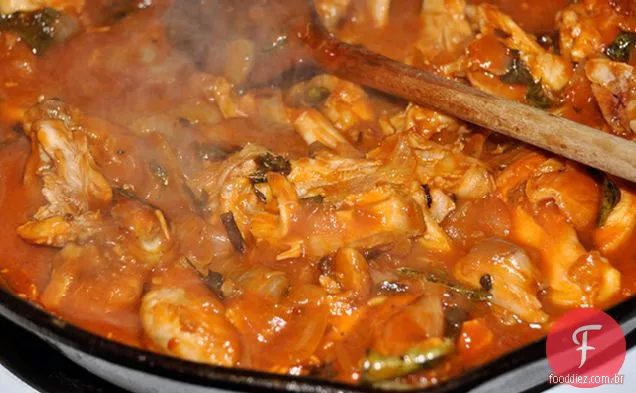 Frango de Adarsh 65 Curry