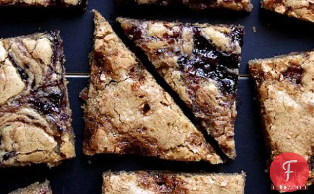 Frágil E Geléia Loira Brownies