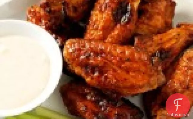 Asas De Frango Doces E Picantes