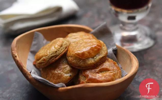 Biscoitos De Queijo Azul