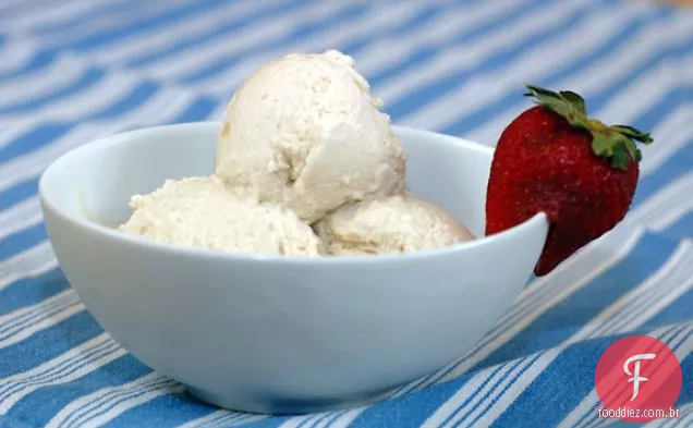 Sorvete De Baunilha Vegano