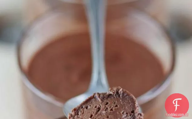 Mousse de leite e Chocolate