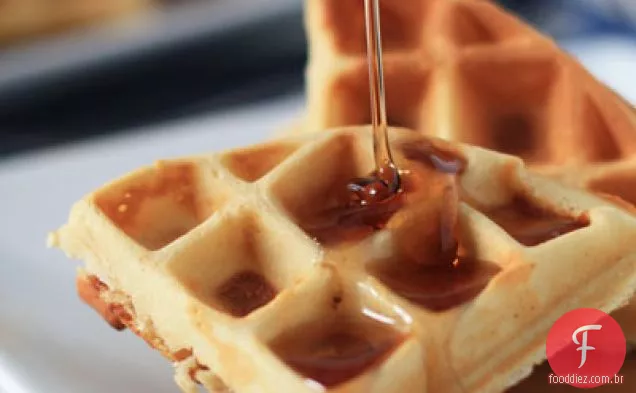 Maple Chip Waffles
