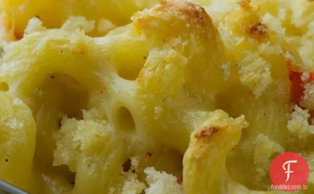 Macarrão Com Lagosta E Queijo