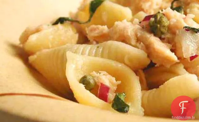 Conchas de macarrão com atum Toscano