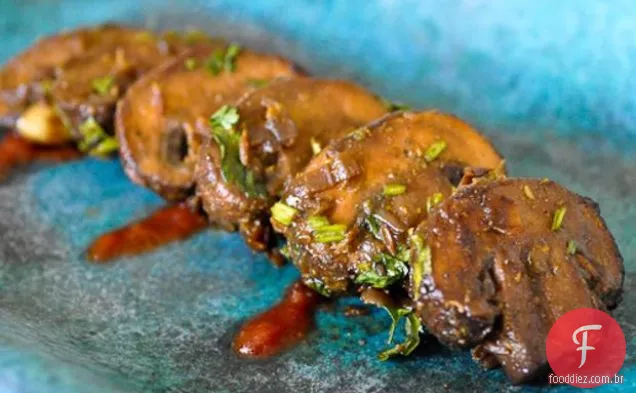 Cogumelo Pimenta Fritar