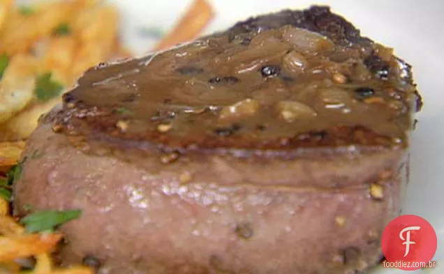 Filet of Beef au Poivre