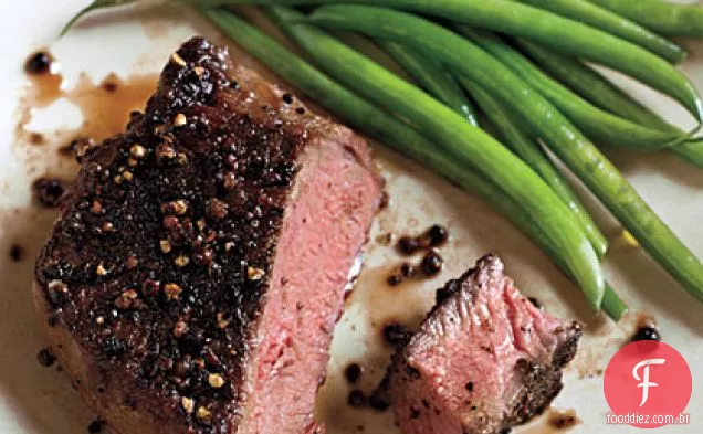 Balsamic Steak au Poivre