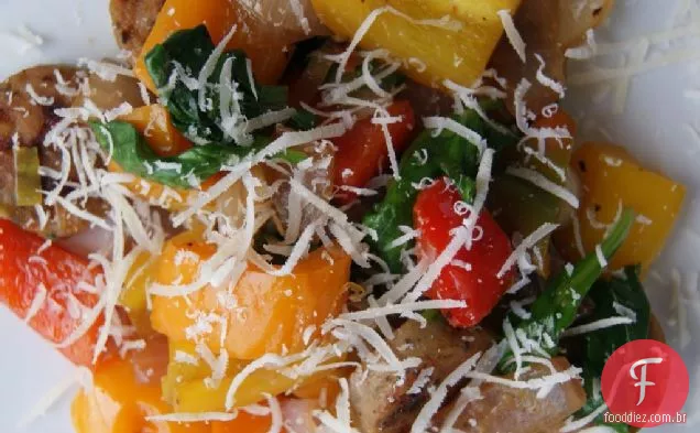 Massa De Pimenta E Salsicha