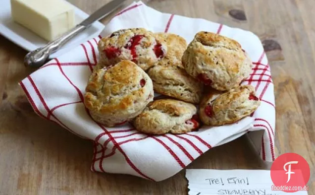 Biscoitos De Morango E Pimenta Preta