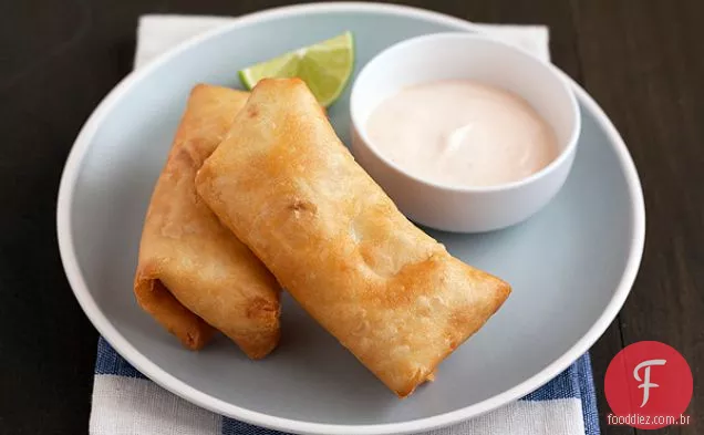 Mini Chimichangas De Frango