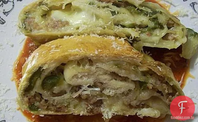 Salsicha E Pimenta Stromboli