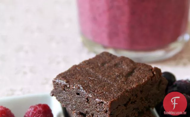 Sem Glúten Fudge Brownies