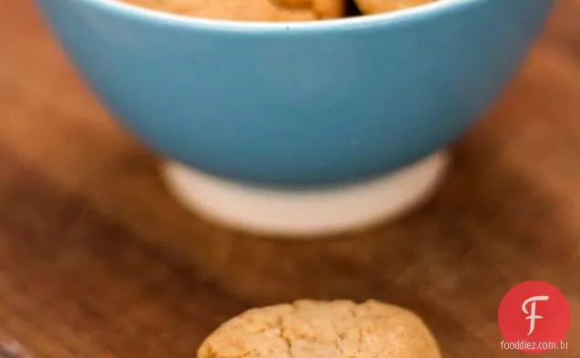 Biscoitos De Tahine E Amêndoa