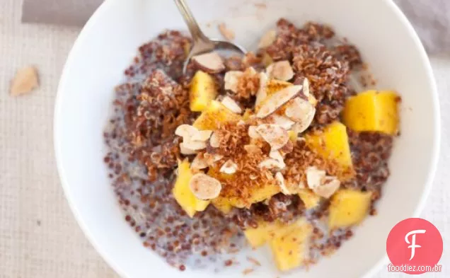 Receita Básica De Quinoa De Café Da Manhã
