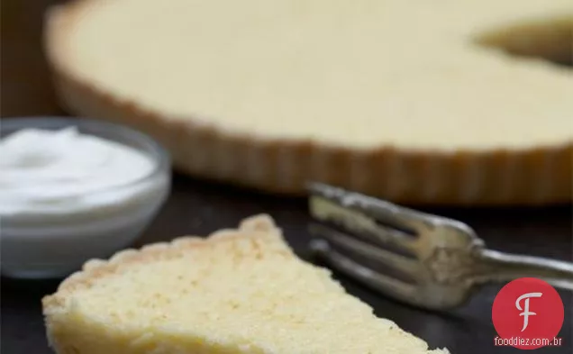 Torta De Leitelho Com Mel Batido Crème Frich